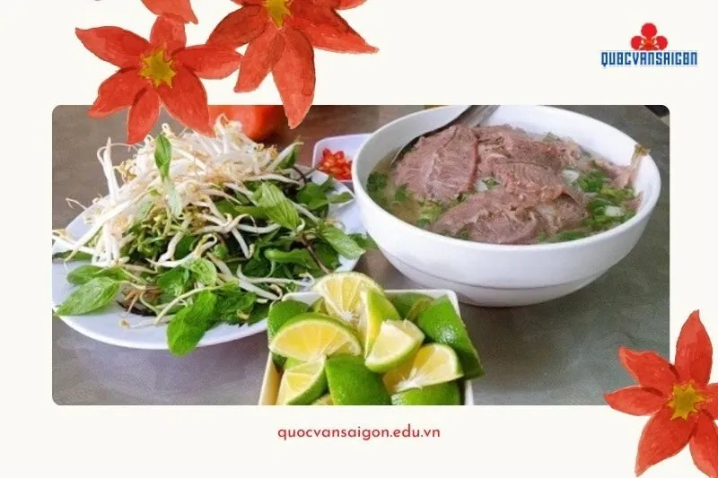 ăn sáng ở Hải Phòng quán Bánh đa bò nhừ 53 Lý Thường Kiệt