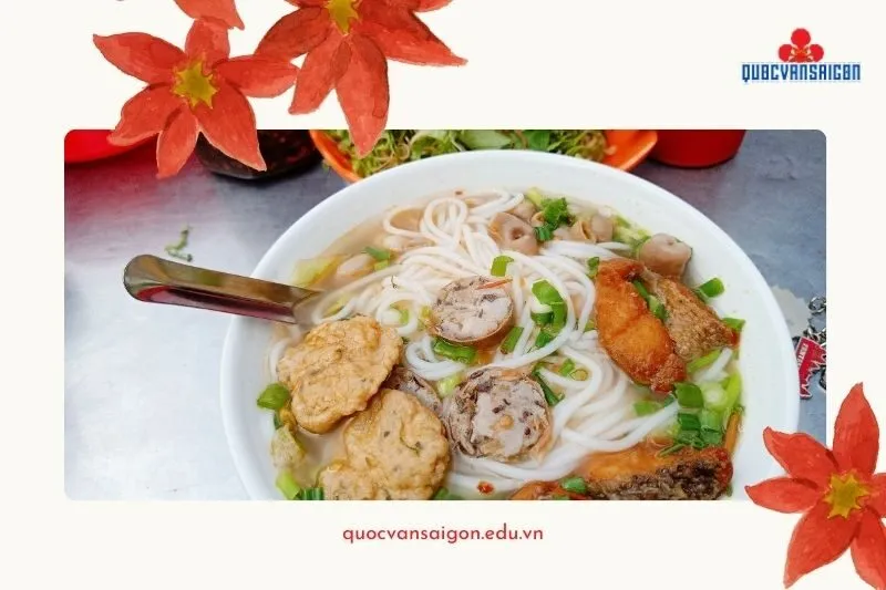 ăn sáng ở Hải Phòng quán Bún cá Lê Lợi