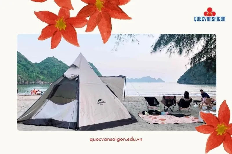 cắm trại Bãi biển Đồ Sơn