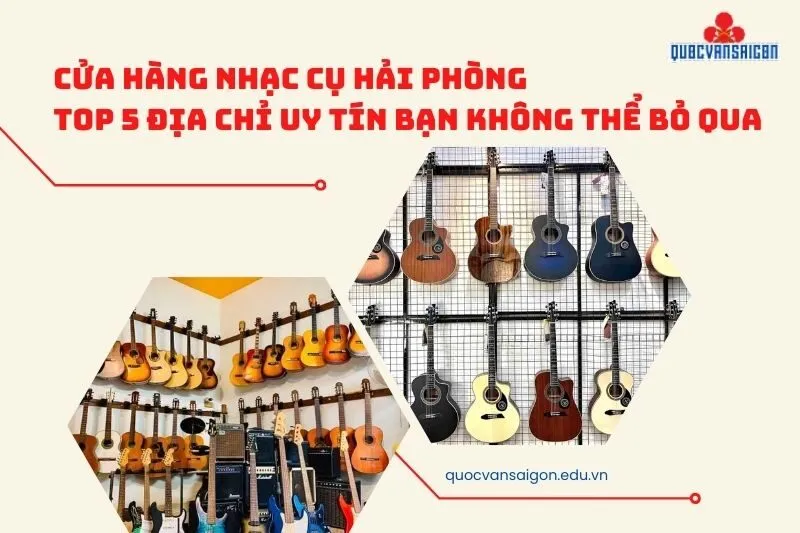 Cửa hàng nhạc cụ Hải Phòng Top 5 địa chỉ uy tín bạn không thể bỏ qua