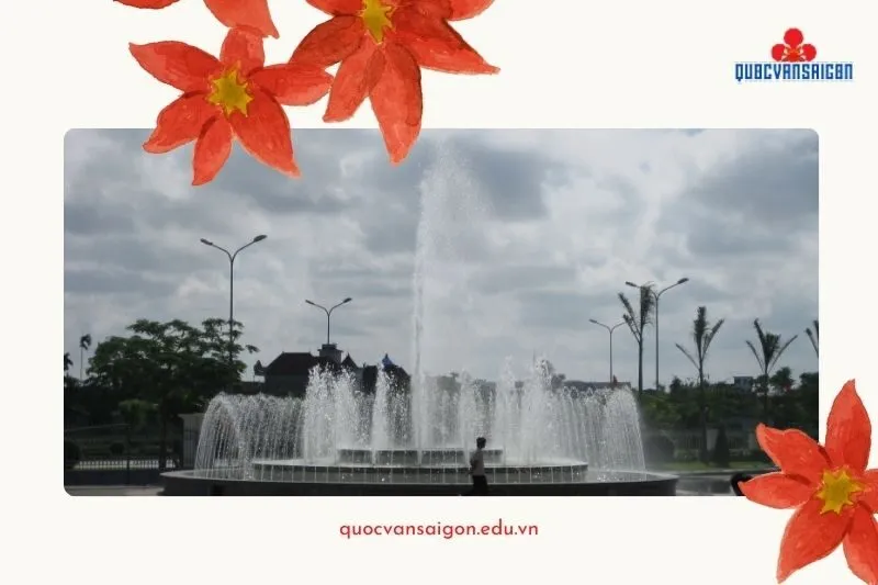 Đài phun nước Quảng trường Trung tâm Thành phố Hải Phòng
