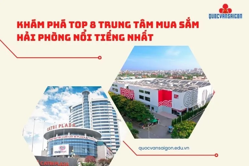 Khám phá top 8 trung tâm mua sắm Hải Phòng nổi tiếng nhất