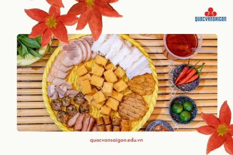 Quán bún đậu mắm tôm tại 96 Tam Bạc