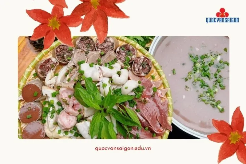 Quán cháo lòng khu tập thể Vạn Mỹ