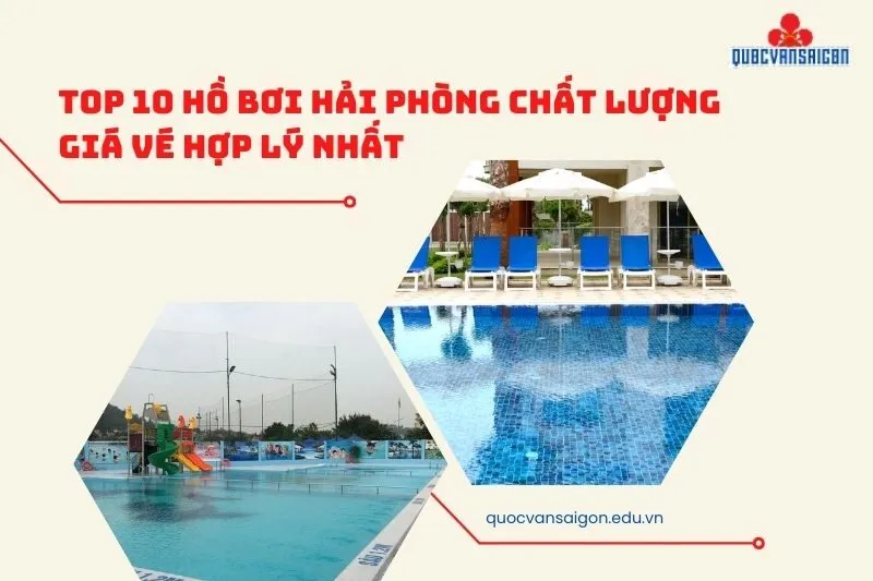 Top 10 hồ bơi Hải Phòng chất lượng giá vé hợp lý nhất