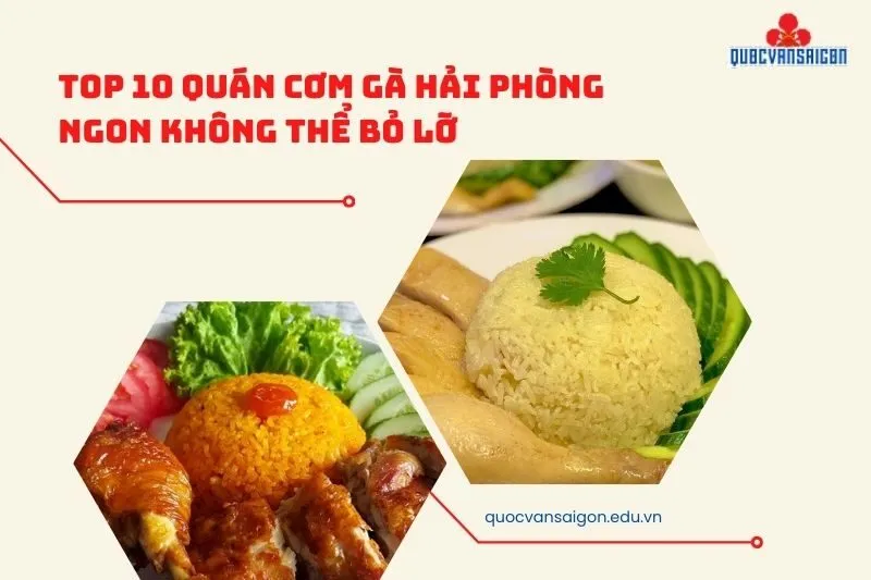 Top 10 Quán Cơm Gà Hải Phòng Ngon Không Thể Bỏ Lỡ